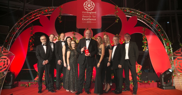 Matfen Hall Hotel Gold at VisitEngland Awards for Excellence