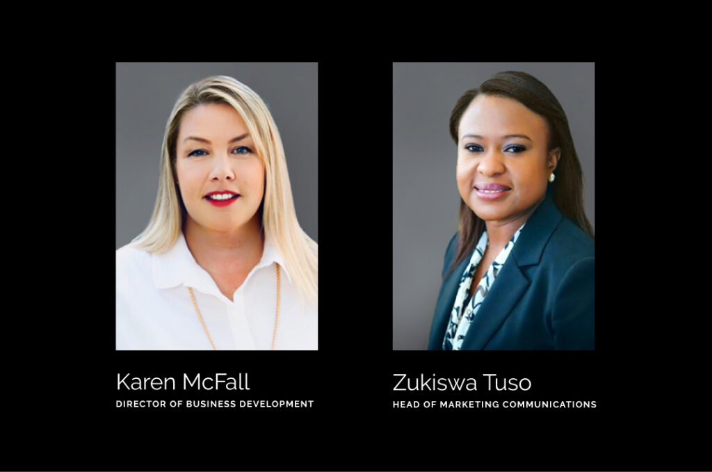 Karen McFall & Zukiswa Tuso